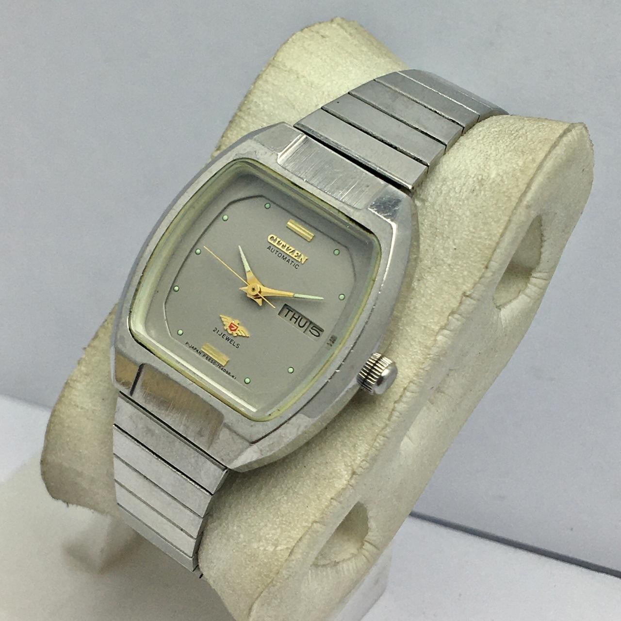 Citizen Eagle 7 Automatic 4-663578 Day/Date Cal.6650A Vintage Women’s Watch KSF7