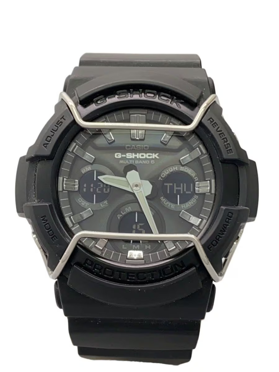 CASIO Protector Equipped Solar Wristwatch G SHOCK Digital Analog GAW 100B 1AJF