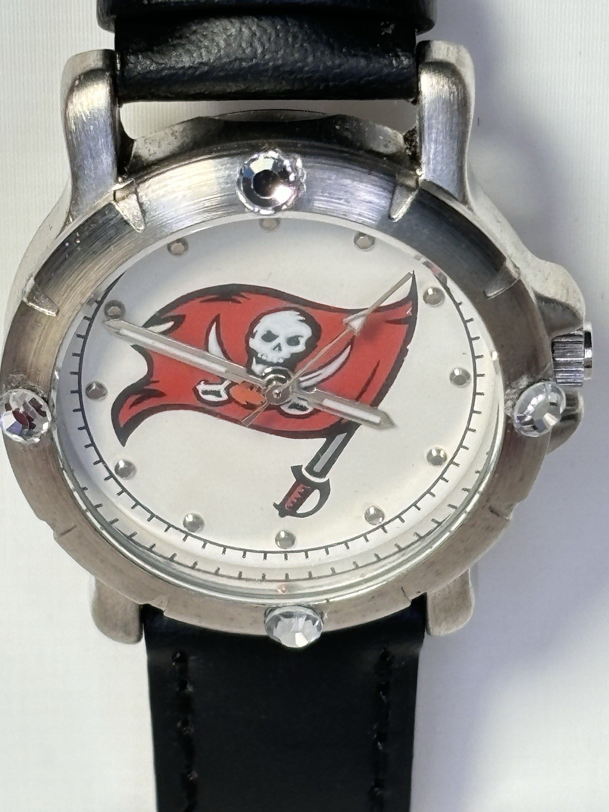 Game Time Tampa Bay Buccaneers Crystal Accent Ladies Watch, Rare Gifts For Her