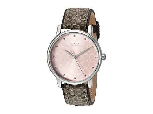 COACH Women’s Grand Brown/Silver/Pink One Size
