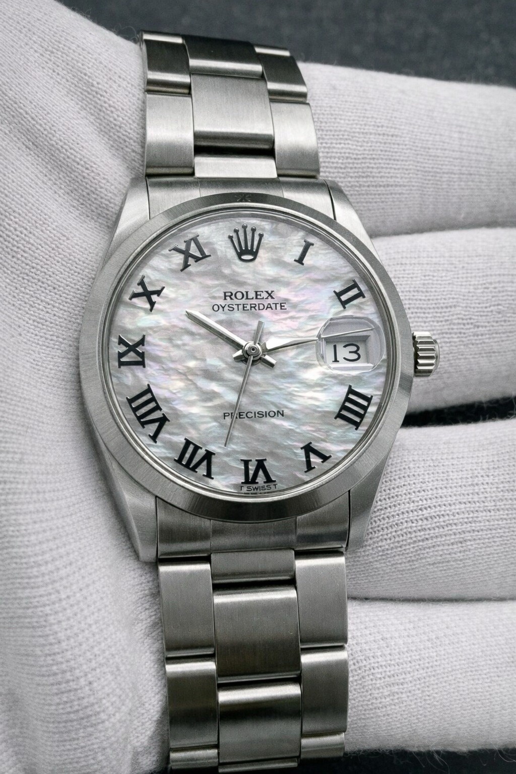 Rolex Oyster Precision 6694 – Dial Brillantini Mop – Overhauled – Warranty
