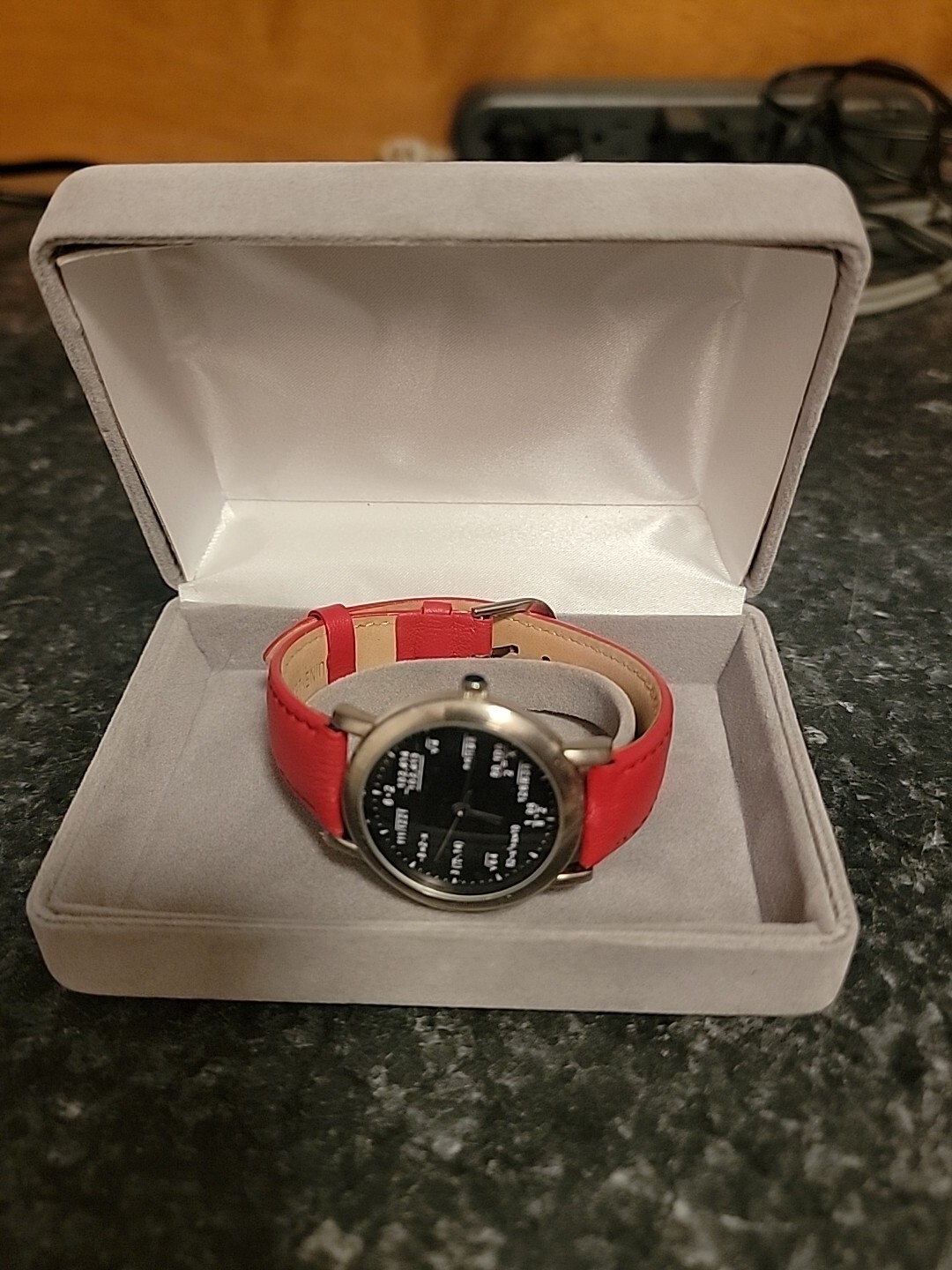 “Mathematics Dial” Unisex Theme Watch Has Pop Quiz Equations At Each Hour