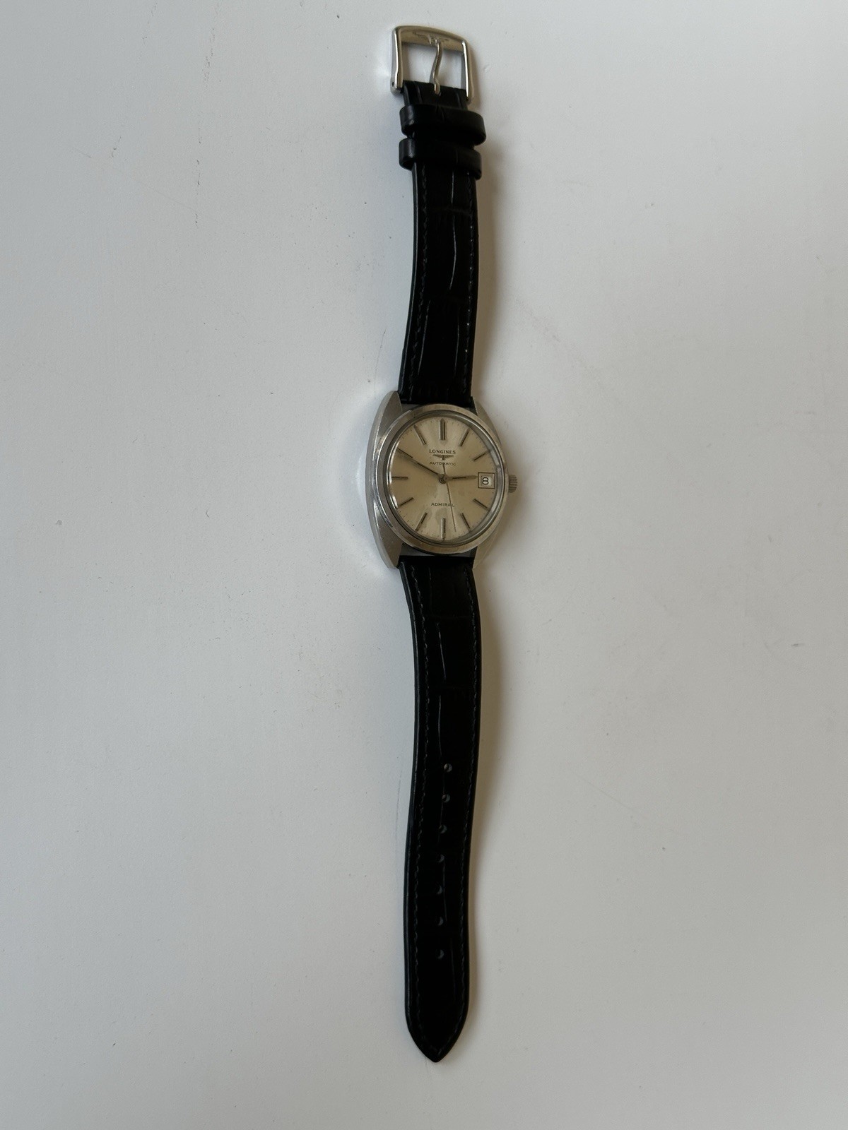 1969 Longines Admiral Automatic Ref 2310 Cal 6651 25J 35mm Swiss Watch Vintage