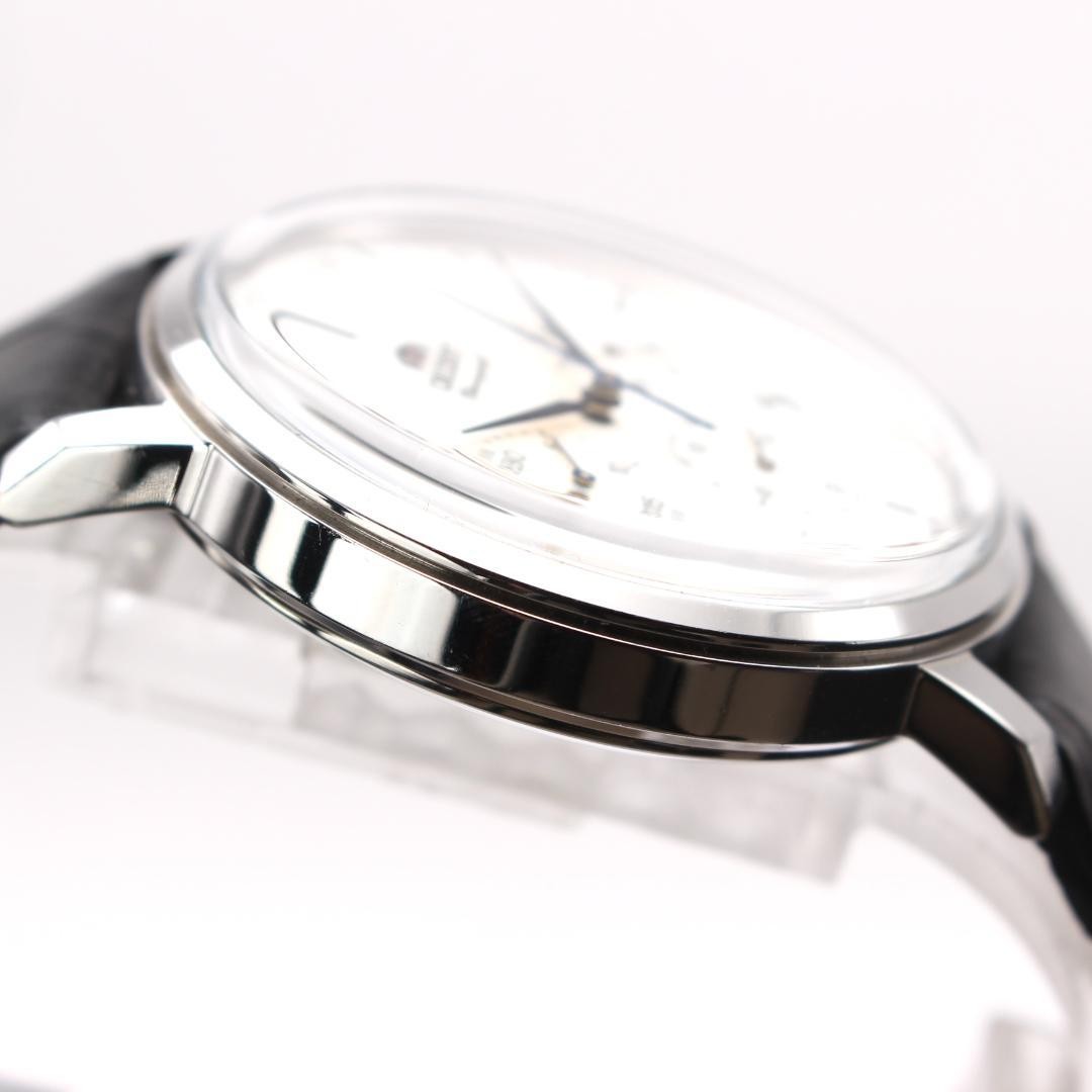Orient VR32UAA0 Chronograph Watch White Dial Japanese Quartz Timepiece NB/NA