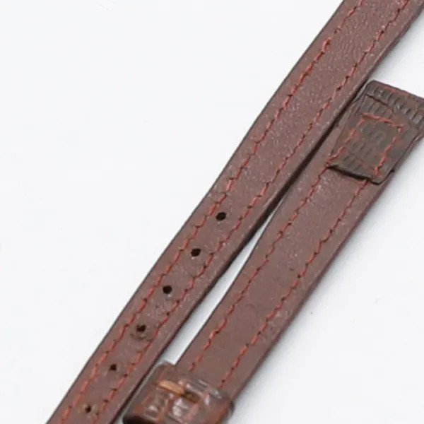 Excellent condition Seiko original buckle with strap, 7mm size, gold, for women&
