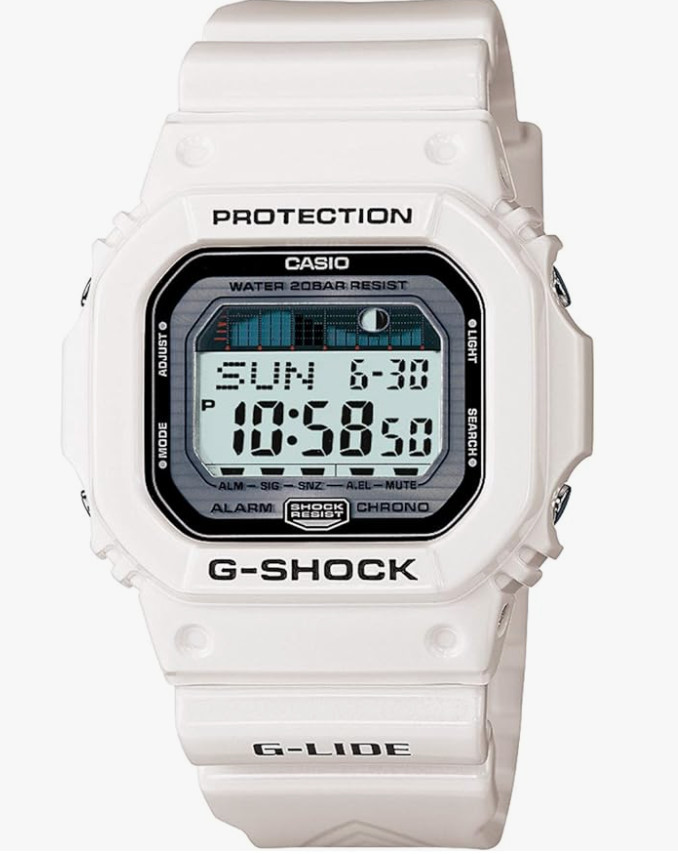 【CASIO】G-SHOCK G-LIDE GLX-5600-7JF White Tide Graph JDM New SpeedPAK