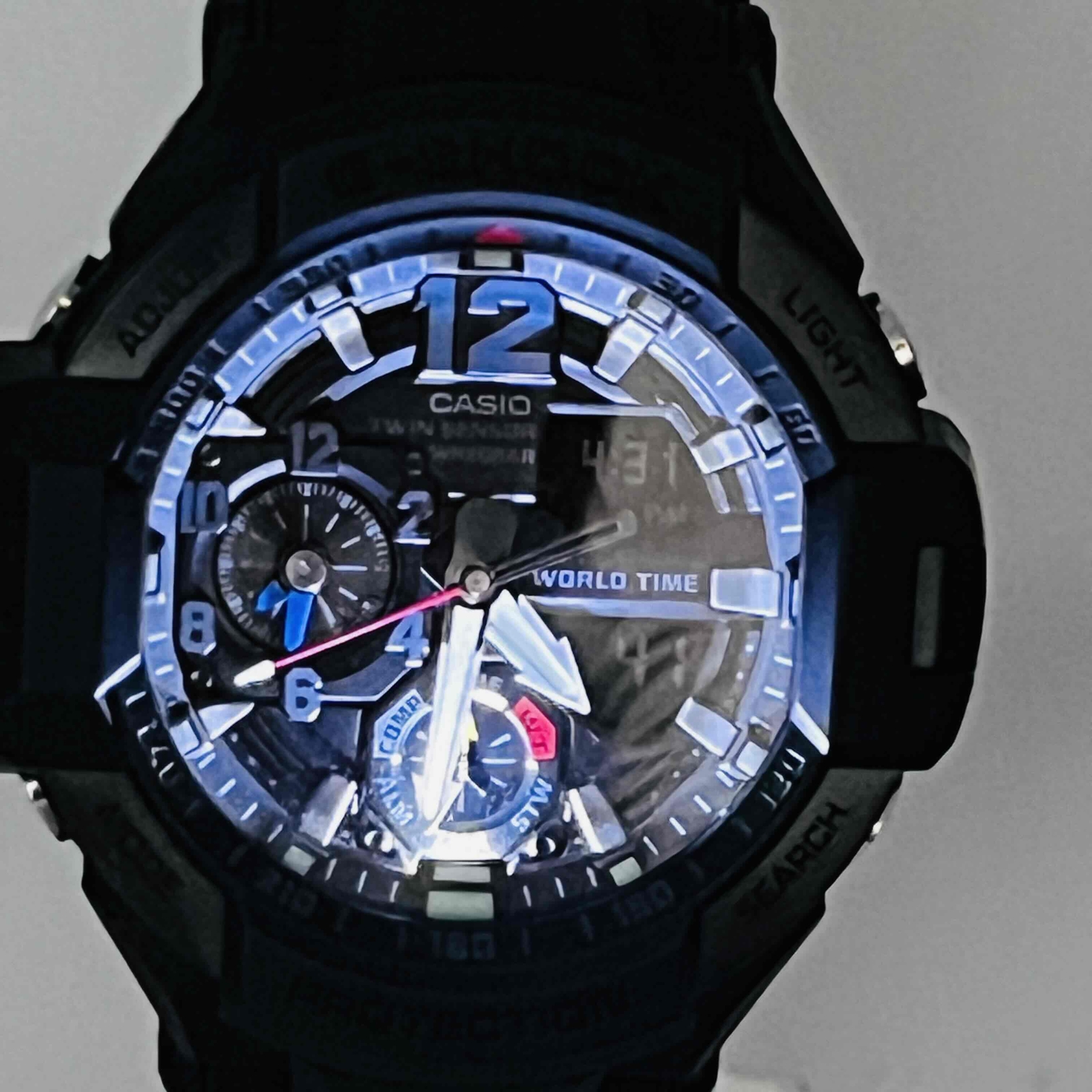 CASIO G-Shock ＧA-1100 Sky Cockpit Digital Analog Men’s Watch 51.2mm