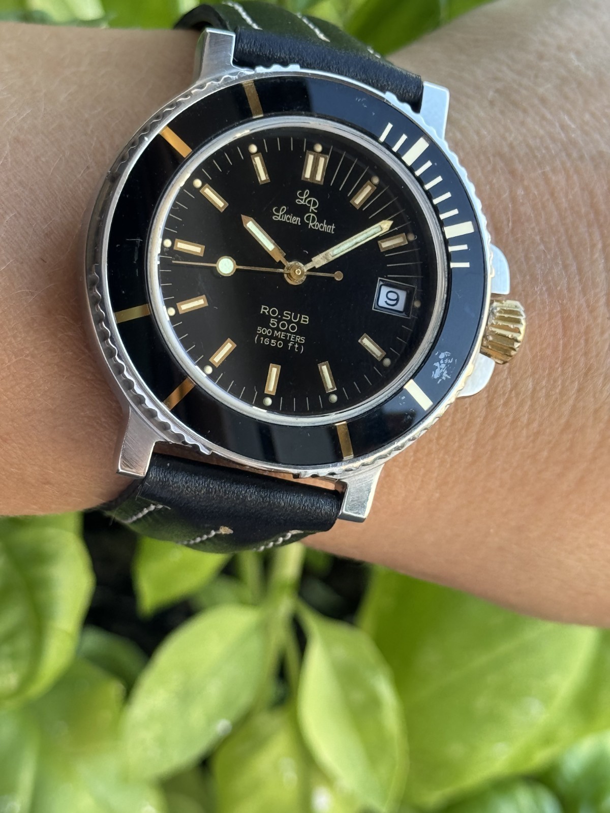 Lucien Rochat Ro.Sub Automatic Cal.1212 Mens 40mm Swiss Made Ref. 1243