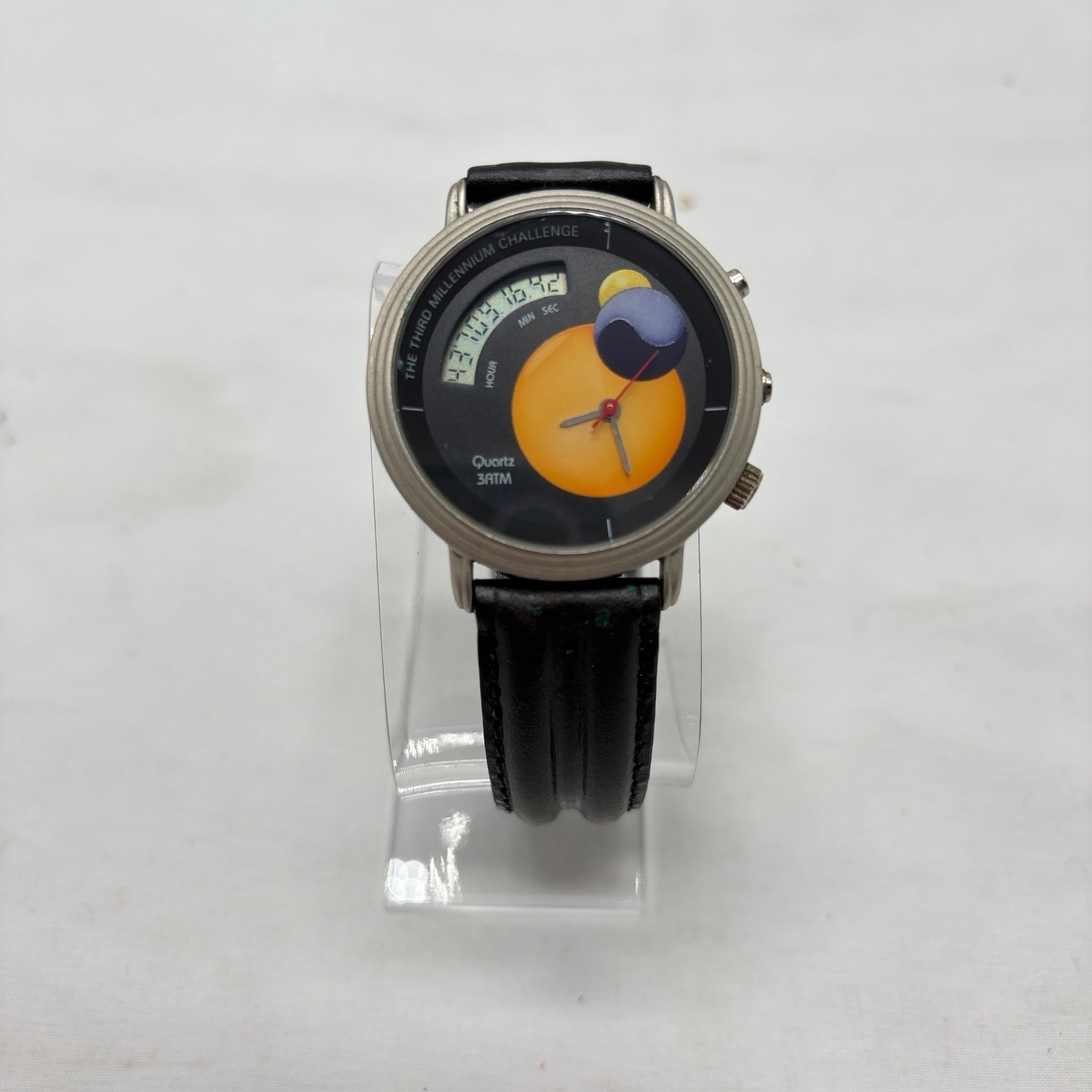 AC12 Third Millennium Challenge Countdown Watch AnalogDigital Y2K New Battery