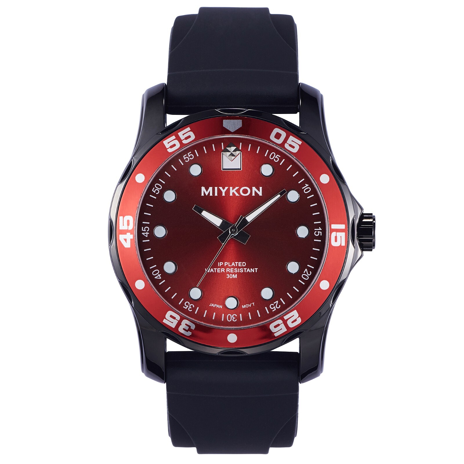 Miykon Men’s Diver Style Watch | 45mm | Japanese Quartz | Water Resistant