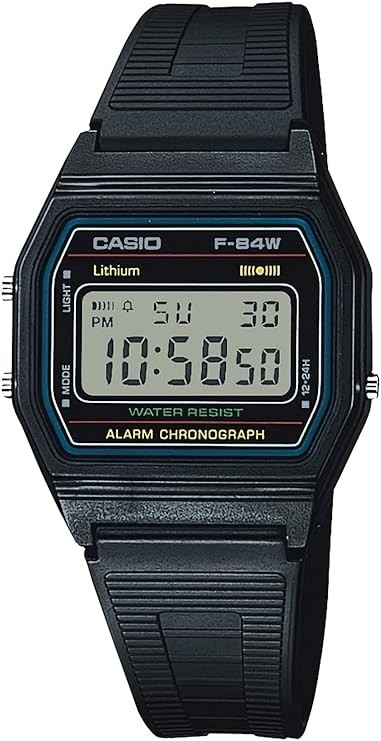 CASIO Watch Collection [Authentic Japanese Domestic Product] F-84W-1QJH Black
