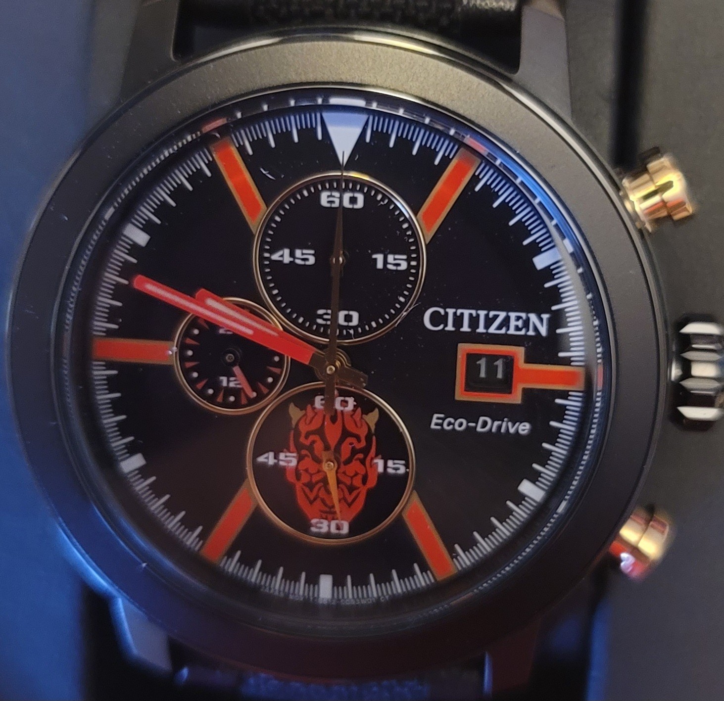 Citizen Men’s Eco-Drive Star Wars Darth Maul Mastermind Chronograph