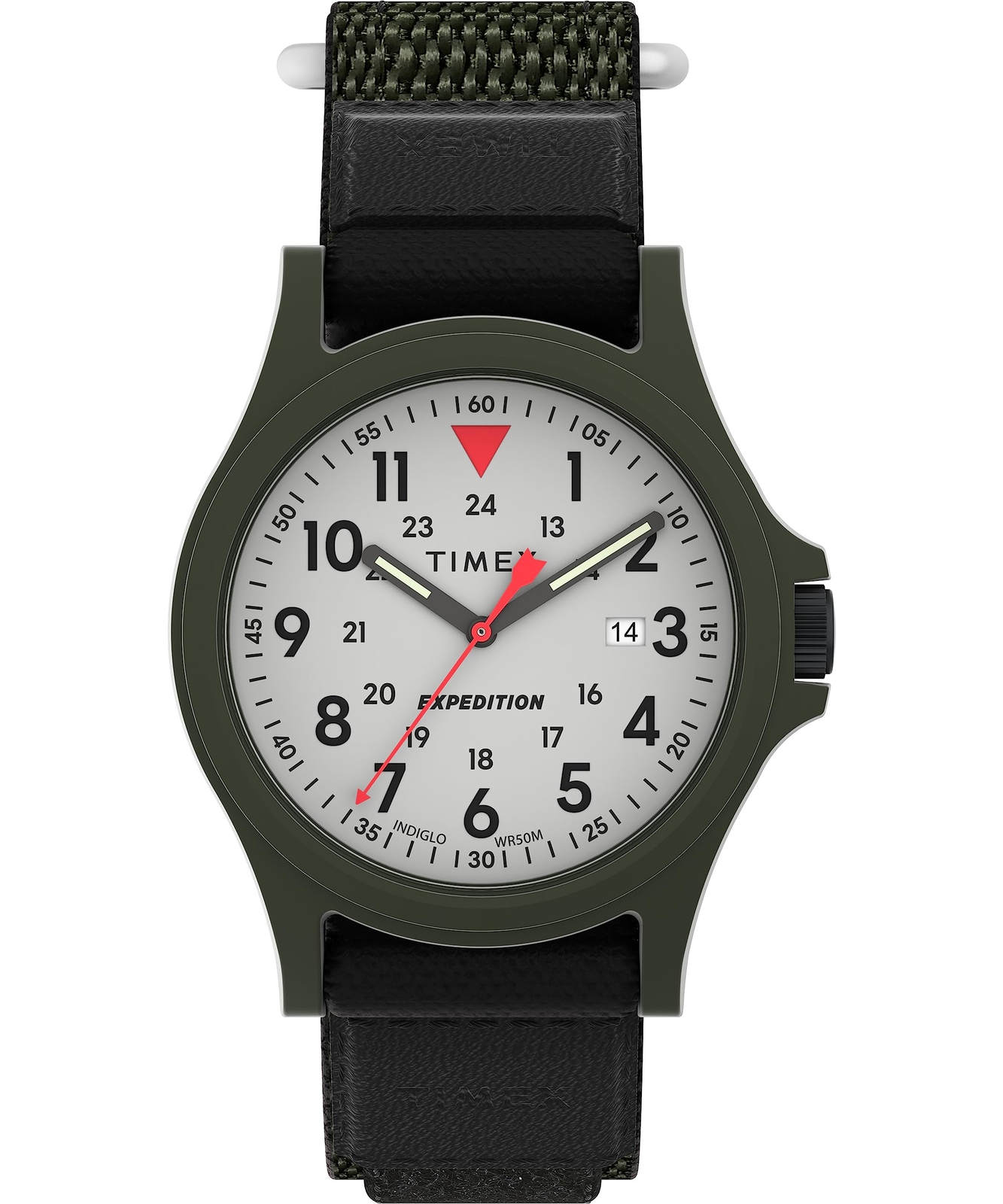 Timex TW4B29300 Men’s Expedition Acadia Black Fastwrap Cream Dial Watch