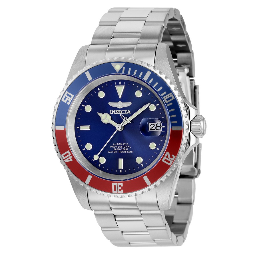 Invicta Pro Diver Automatic Blue Dial Pepsi Bezel Men’s Watch 5053OBXL