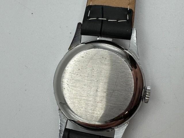 Vintage Bennett Time Guide Swiss Silver Tone Mechanical Watch WORKS