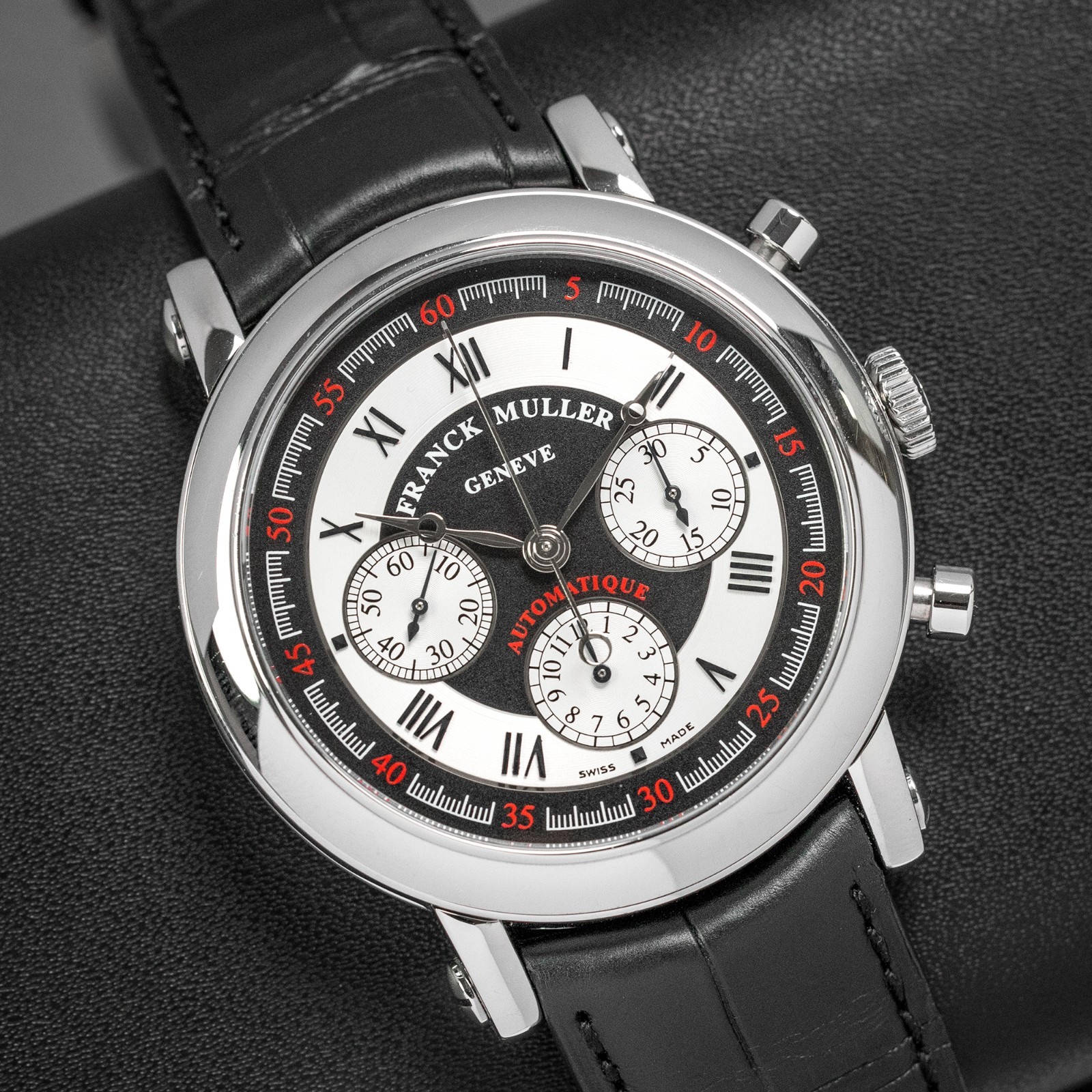 Franck Muller Round Silver Men’s Watch – 7008CC