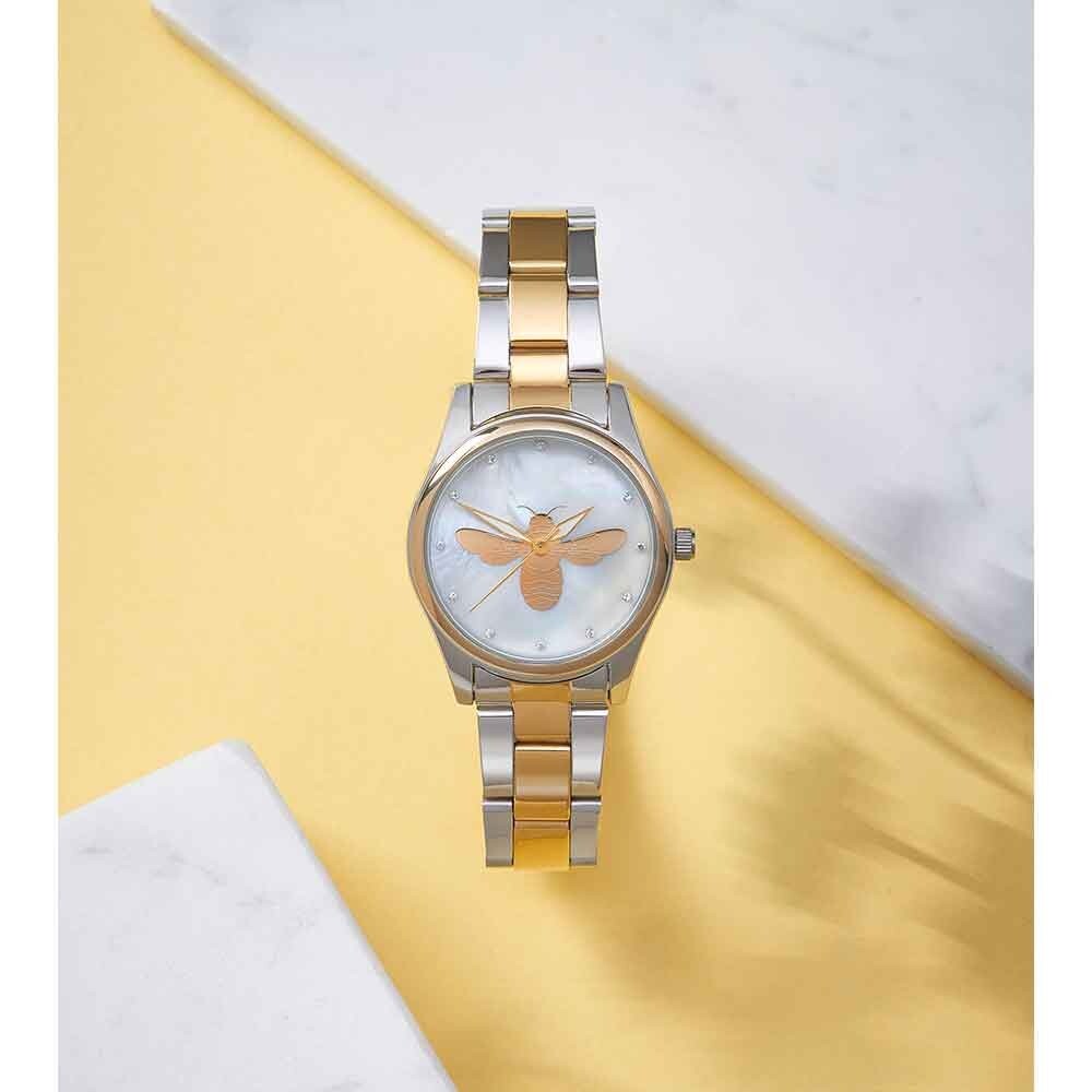 Avon Dakota Bee Dial Unisex Adults Stainless Steel Case Wristwatch – Brand New