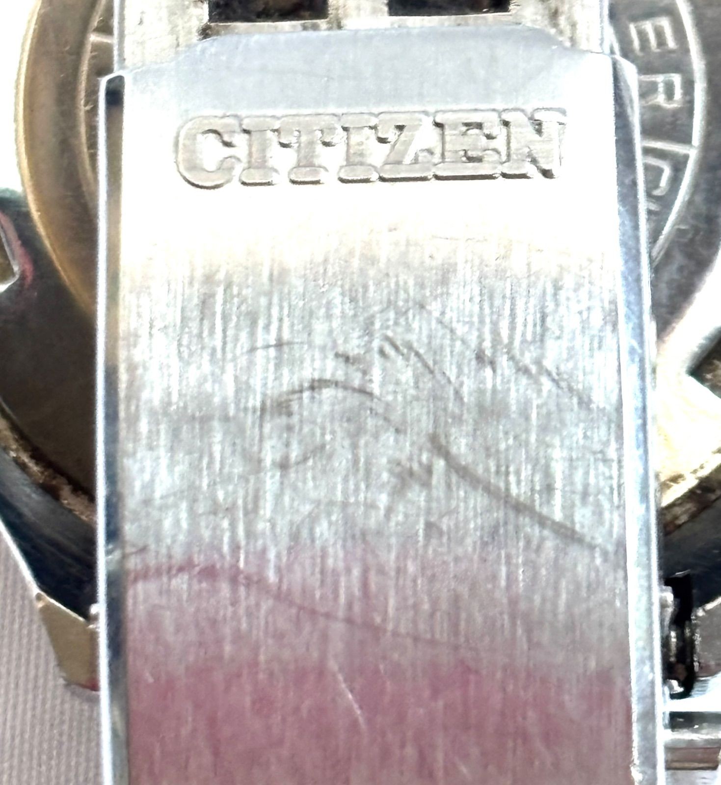 CITIZEN LEOPARD 4-720920 Automatic Vintage Watch Green Dial Oval Rare Model