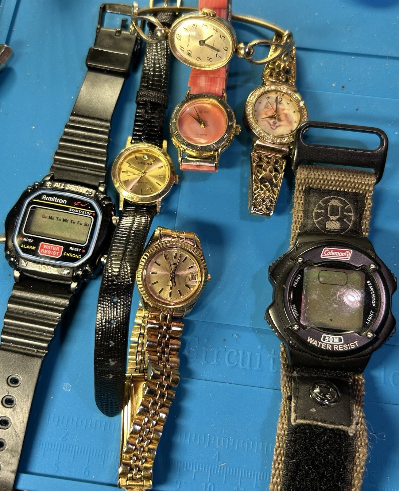 Vintage Watch Lot- Men’s-Women’s mix- Parts or repair- Watchmaker Estate Lot!