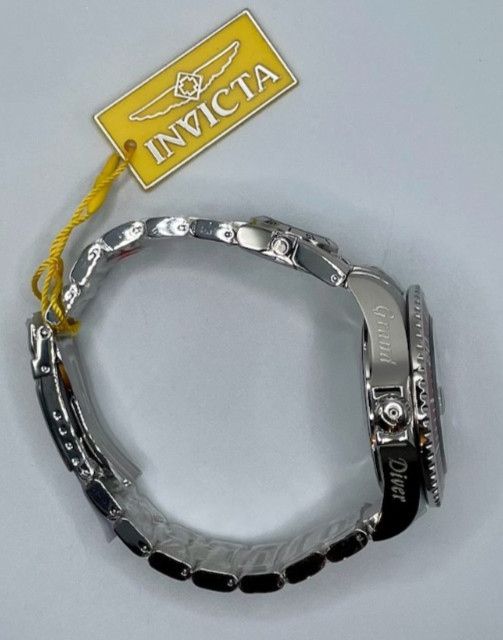 Invicta Dual Time Grand Diver Automatic Men’s Watch – 47mm, Steel (45814)