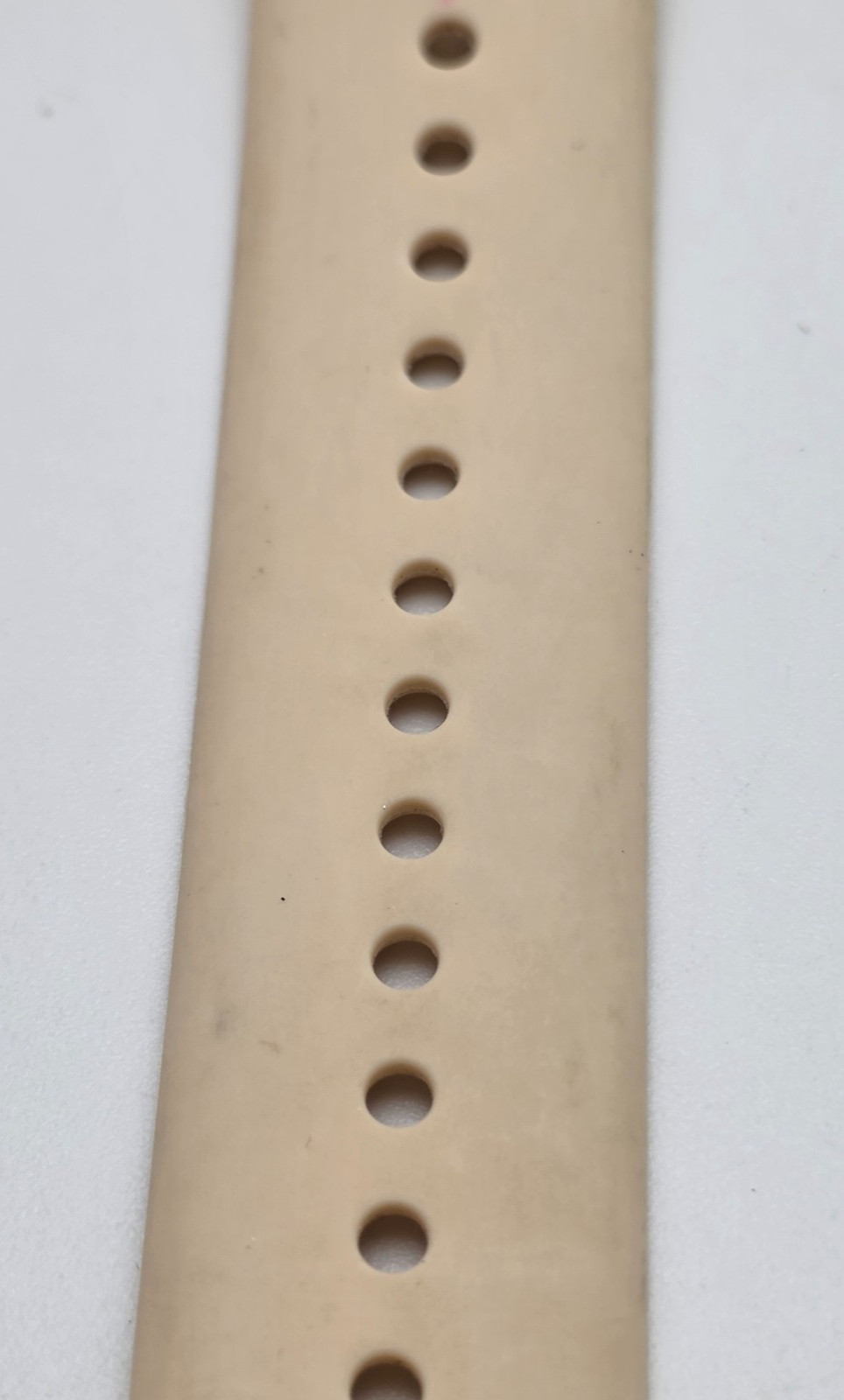 Accutime Sharp Smart Watch Rose Gold Beige Band SHR9090 Untested