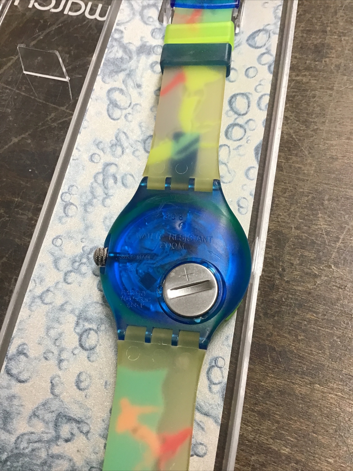Swatch Scuba 200 With Box And Paperwork