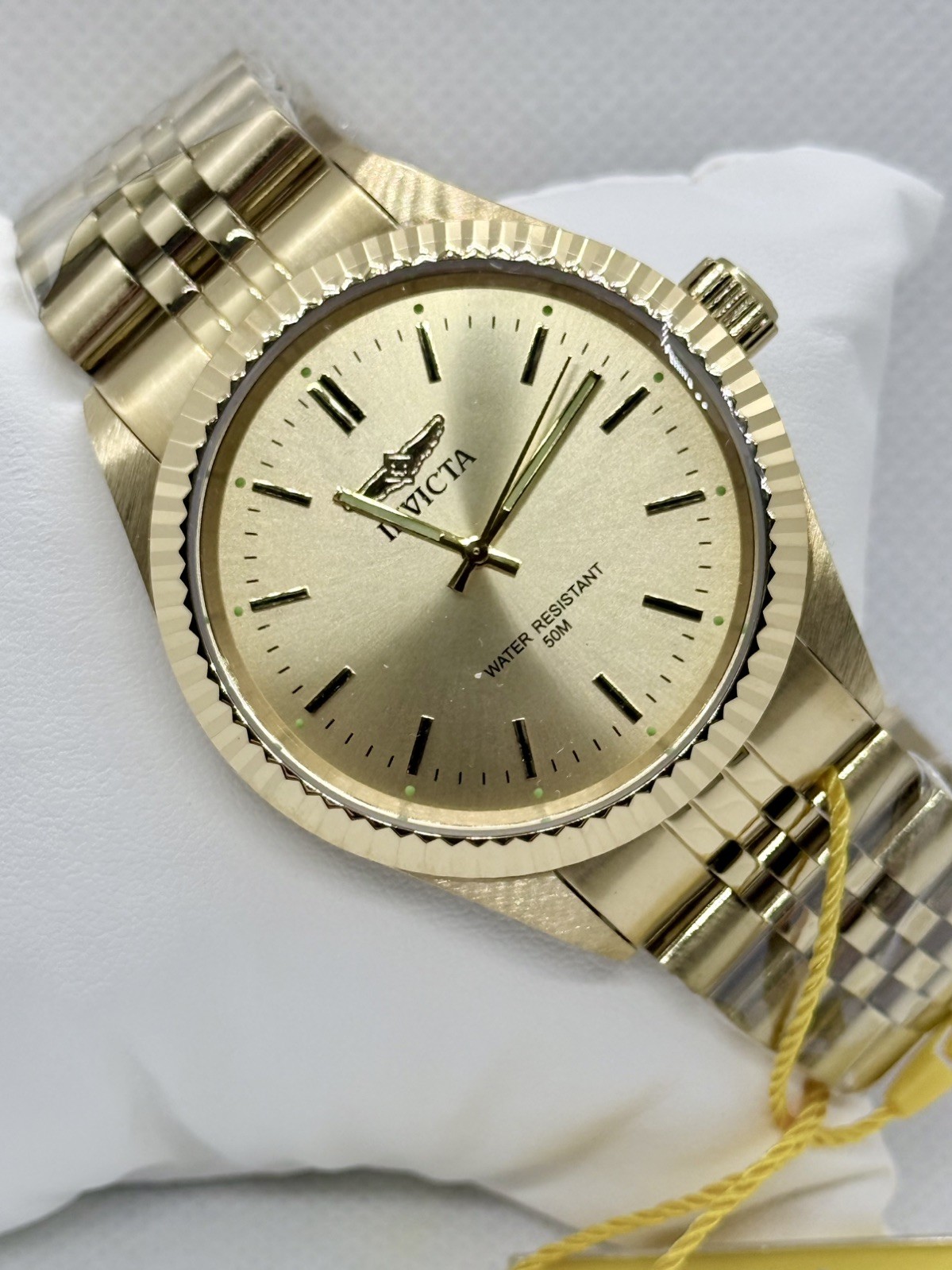 Invicta Men’s Watch Specialty Gold Tone Dial Quartz Bracelet 29388