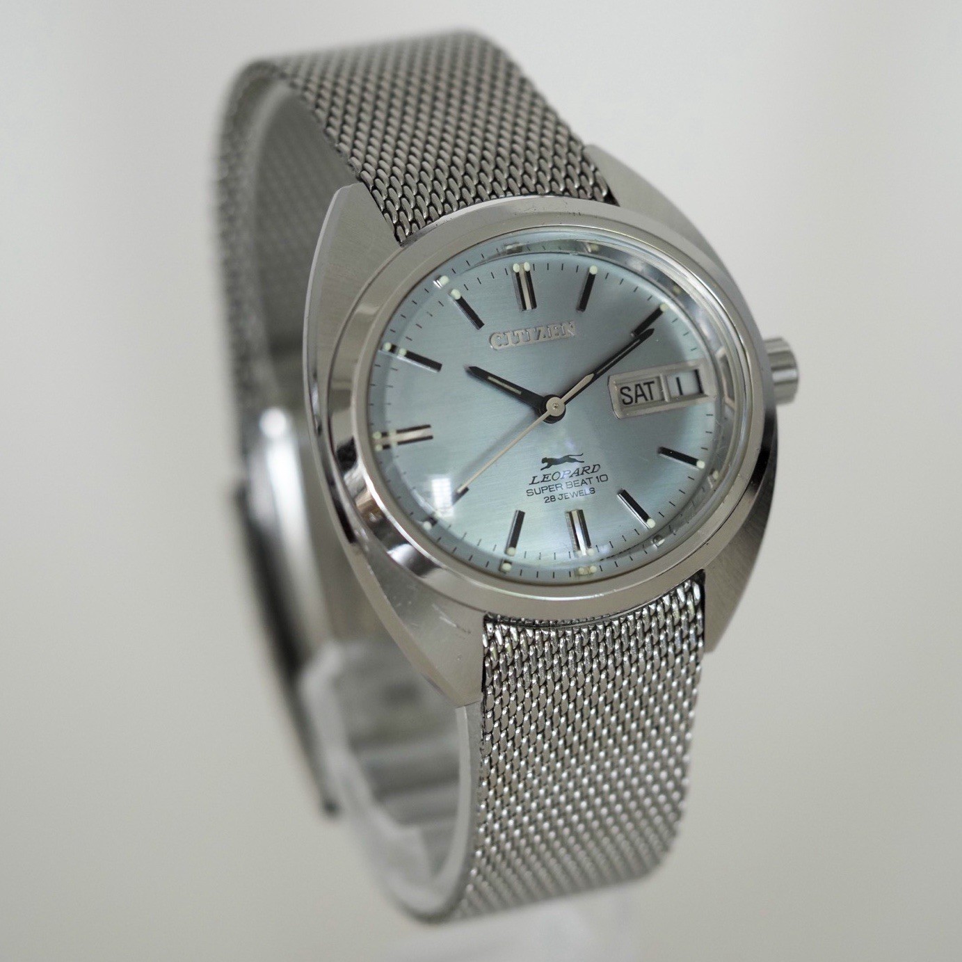 Vintage 1970 Citizen Leopard Super BEAT 10 28J – All Original – SERVICED