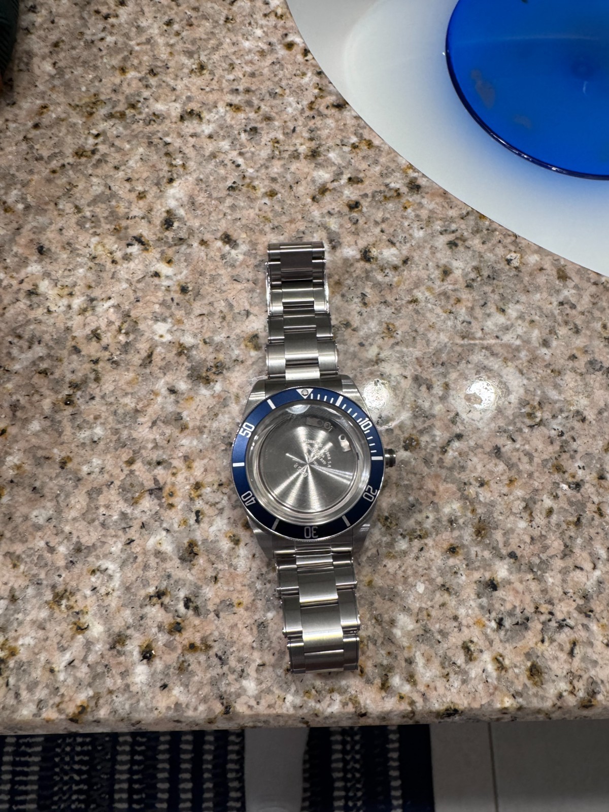Watch case for Tudor black bay 58 style watch. Aftermarket replacement