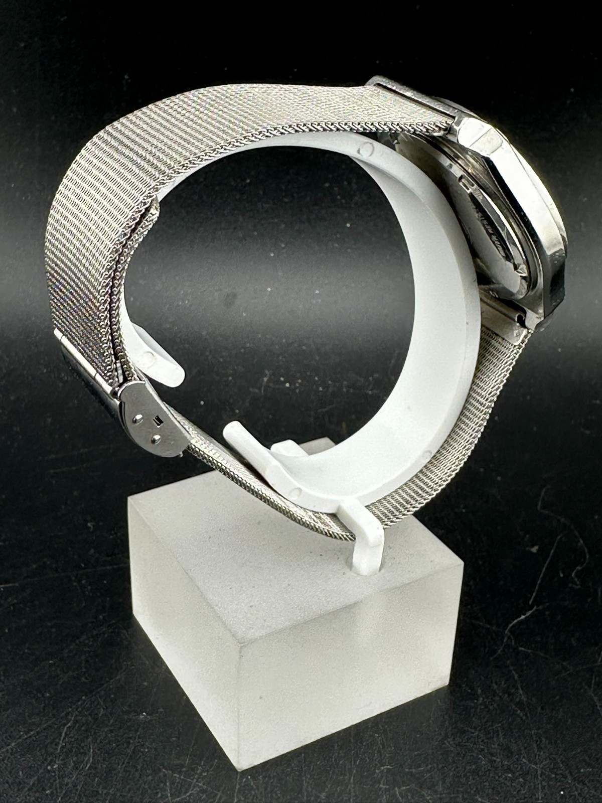 1982 Seiko Silver Wave Men’s Small Seconds Silver Quartz Watch 34mm 2628-0060