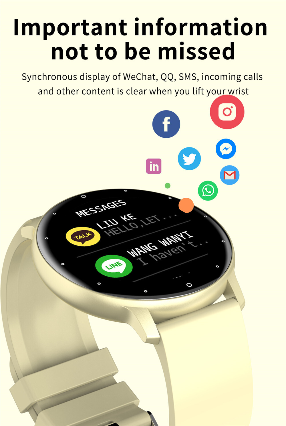 Men Smart Watch Bluetooth Call Message Heart Rate Blood Pressure Monitor Watches