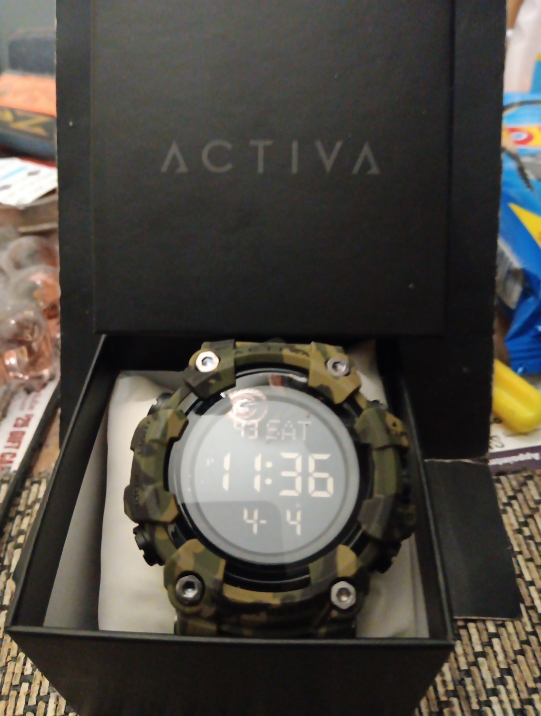 New Invicta Activa DigiWatch Camouflage BRAND NEW IN BOX ACW1968-001 Black Ops