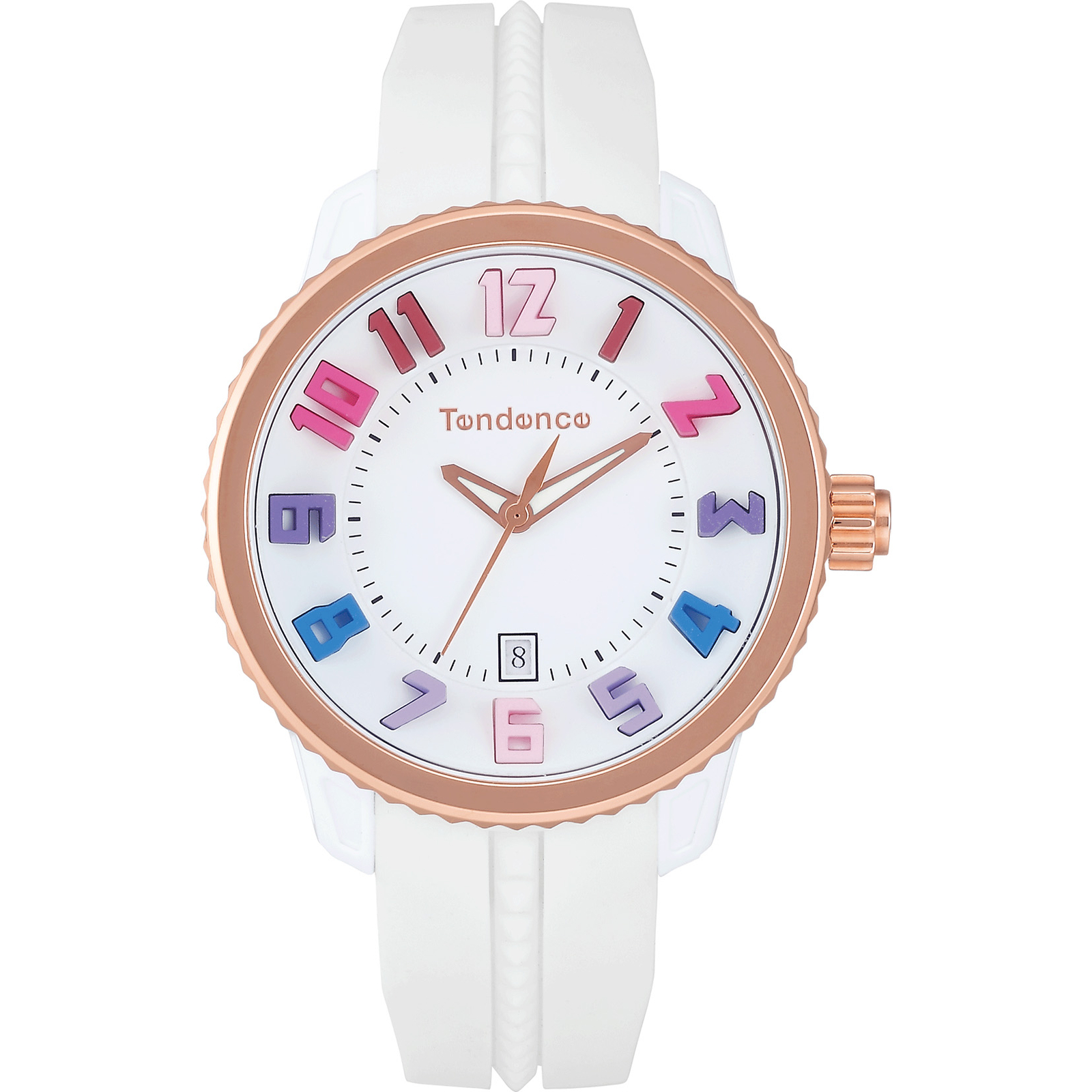 TENDENCE GULLIVER Rainbow Women’s White Quartz Ref. TG930113R Watch Brand