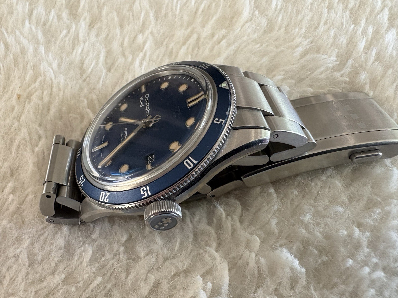 Christopher Ward C65 Trident Automatic Blue Dial 41mm – Stainless Steel Bracelet