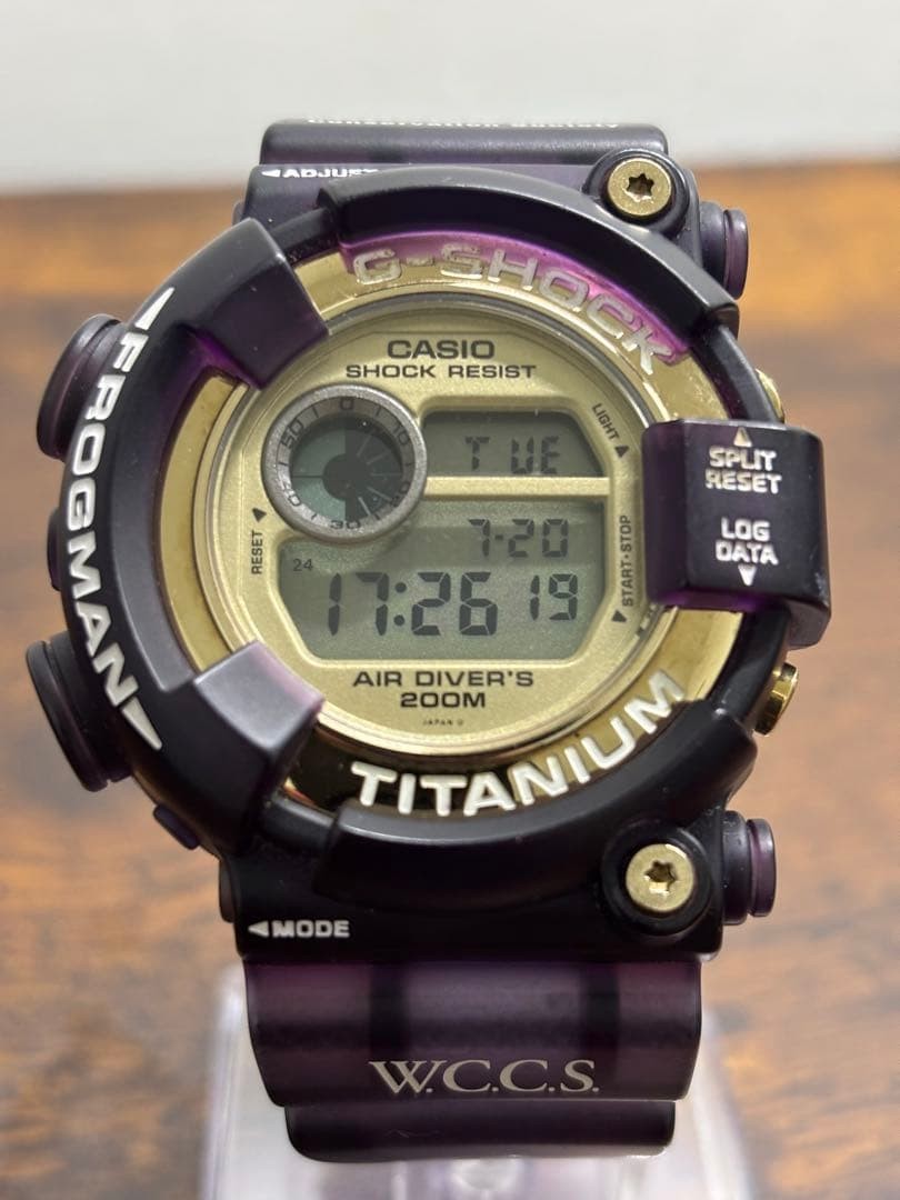 [Battery Replaced] FROGMAN DW-8201WC-9T W.C.C.S.