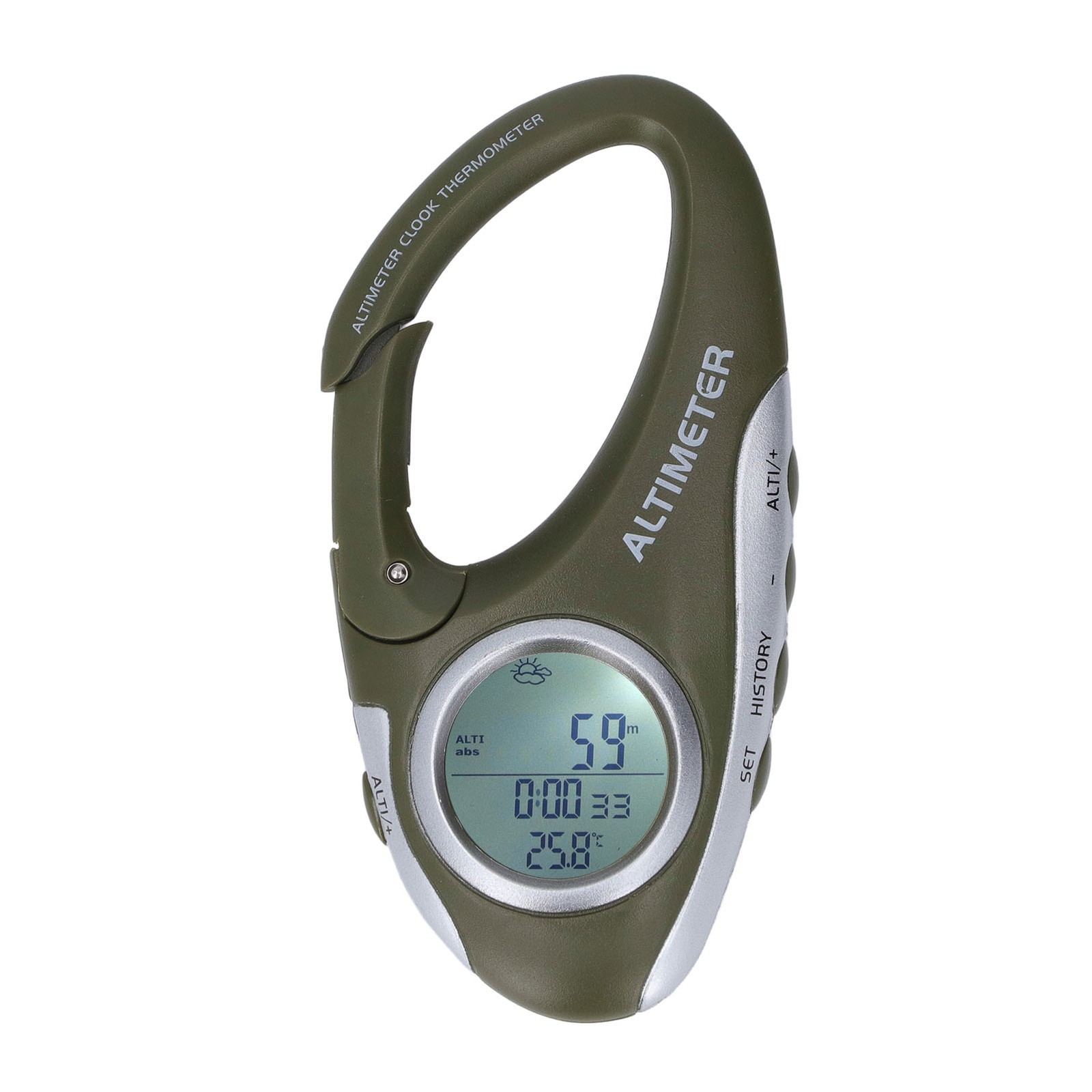 DIGITAL Altimeter Barometer ABS Housing Backlight Altitude Barometer Sports