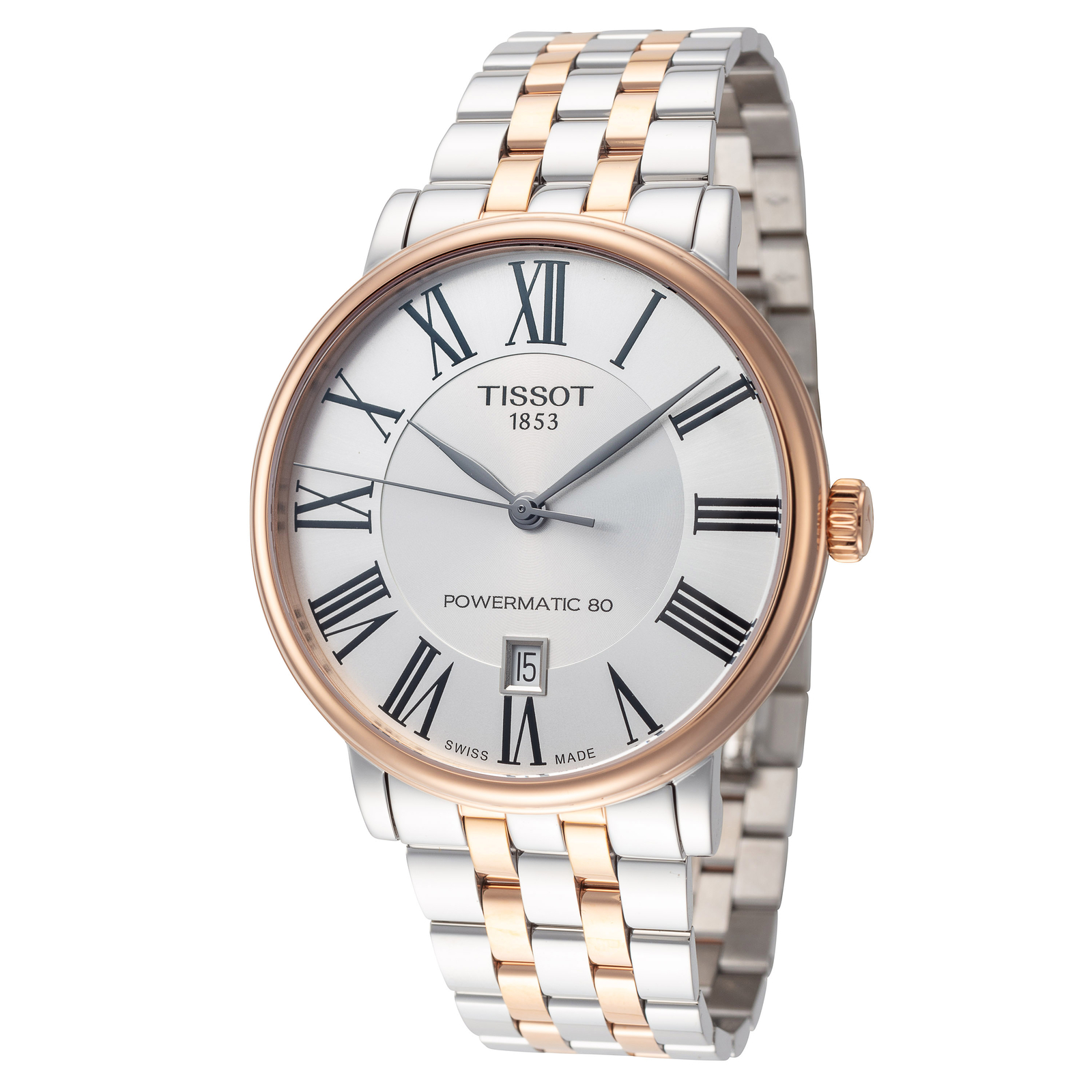 Tissot Men’s T122.407.22.033.00 Carson 40mm Automatic Watch