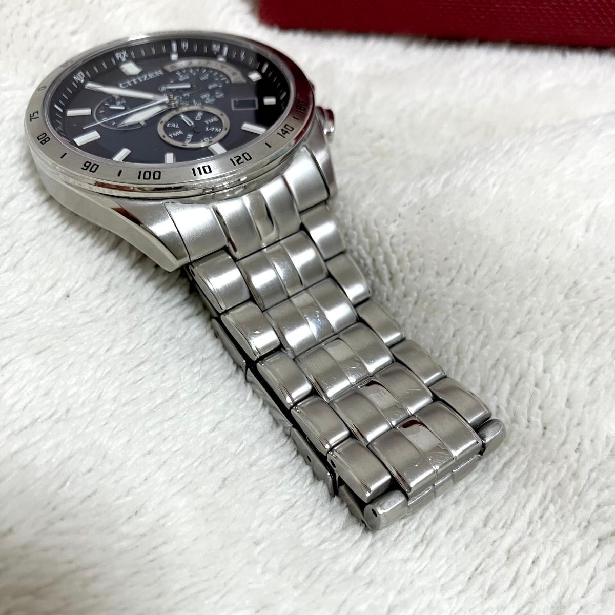 Excellent Condition CITIZEN Solar Eco Drive Watch Radio Solar Box Citizen
