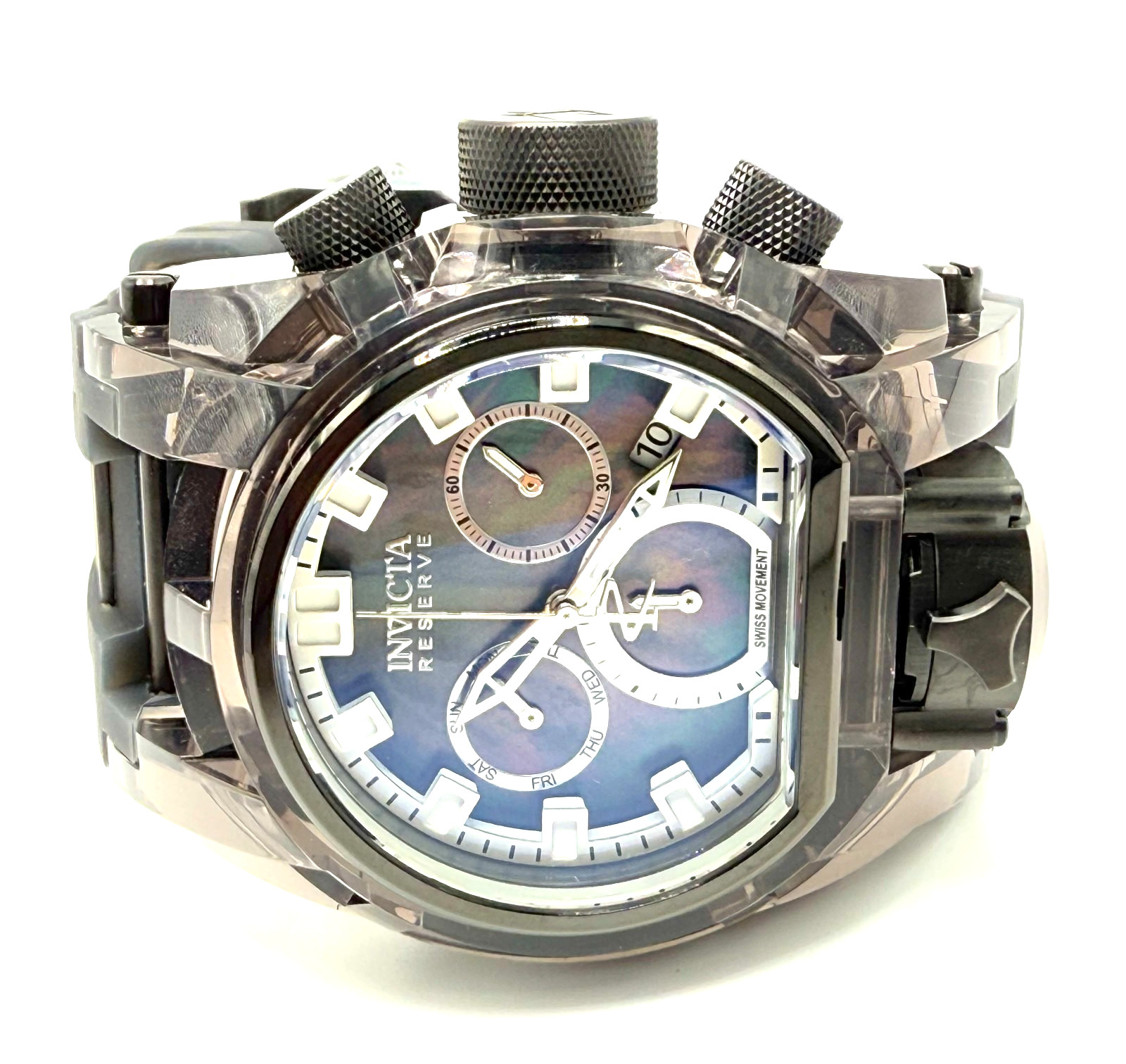 INVICTA NEW SHOP WORN BOLT ZEUS MAGNUM ANATOMIC 33187 WATCH 52MM Z60,751 NO BOX