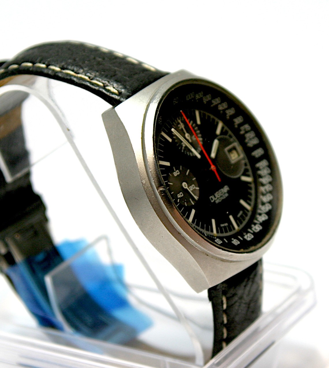 Dugena Monza Chronograph Manual Winding Valjoux 7765 Swiss Made Very Good Con…