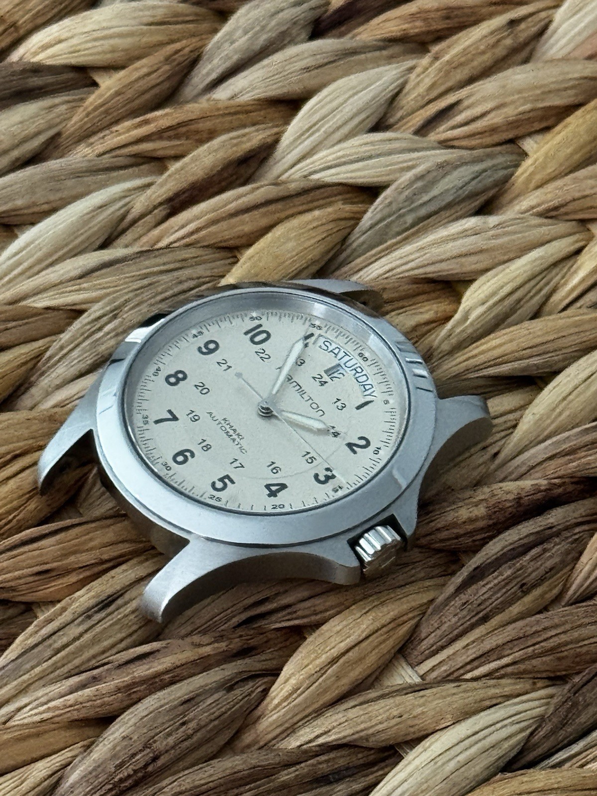 Hamilton Khaki Automatic Men’s Day-Date Beige Dial H64455523