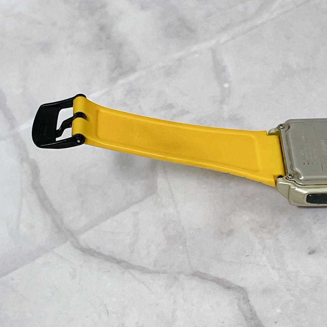 Casio DATABANK DBC-32 Digital Watch Yellow Vintage Japan 071405