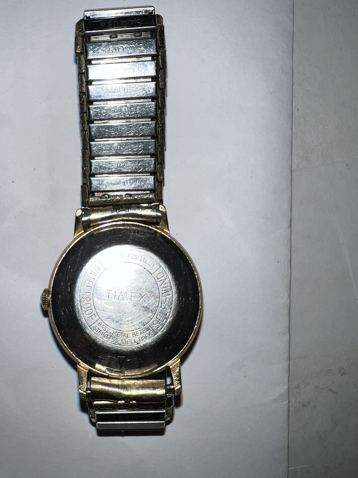 1969 Timex Men’s Self Wind Automatic Date Watch 4147-3268 Water proof 1960’s