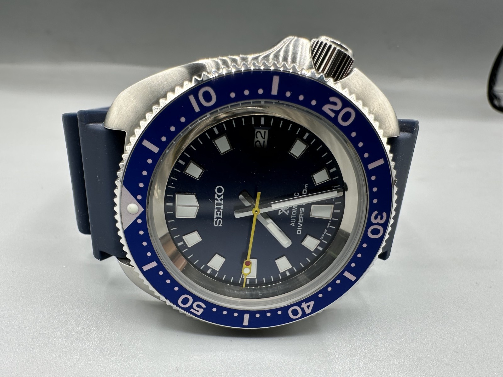 Blue Seiko Captain Willard Style Diver | Vintage Automatic Watch | Refurbished 7