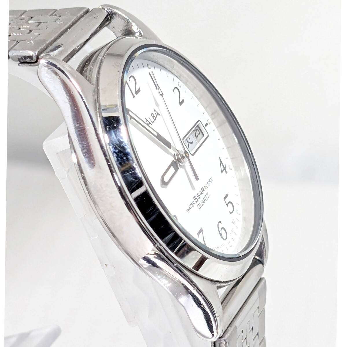 Seiko ALBA men’s battery and strap replaced working F 96