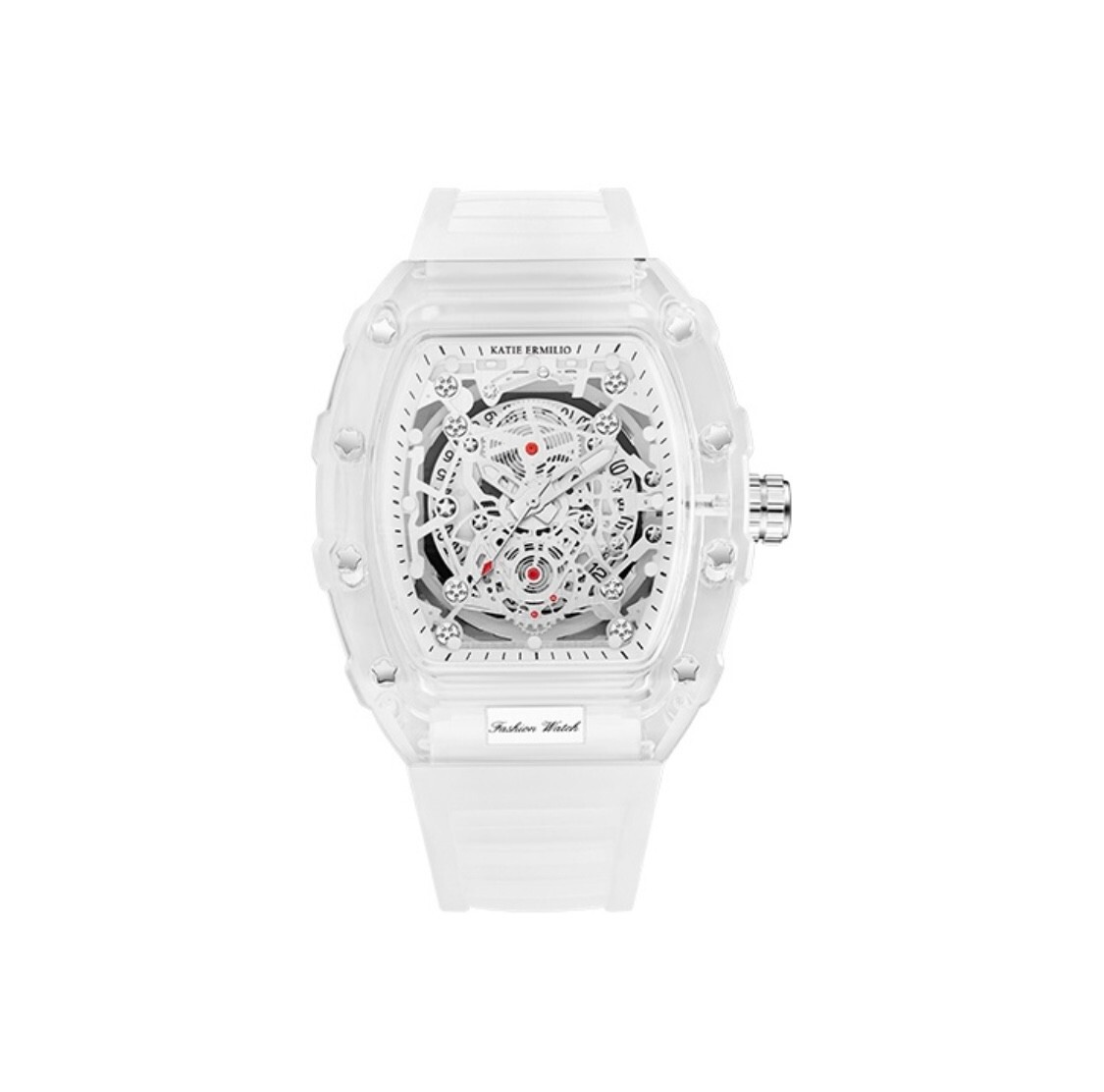Katie Ermilio Wristwatch White – 30m water resistance
