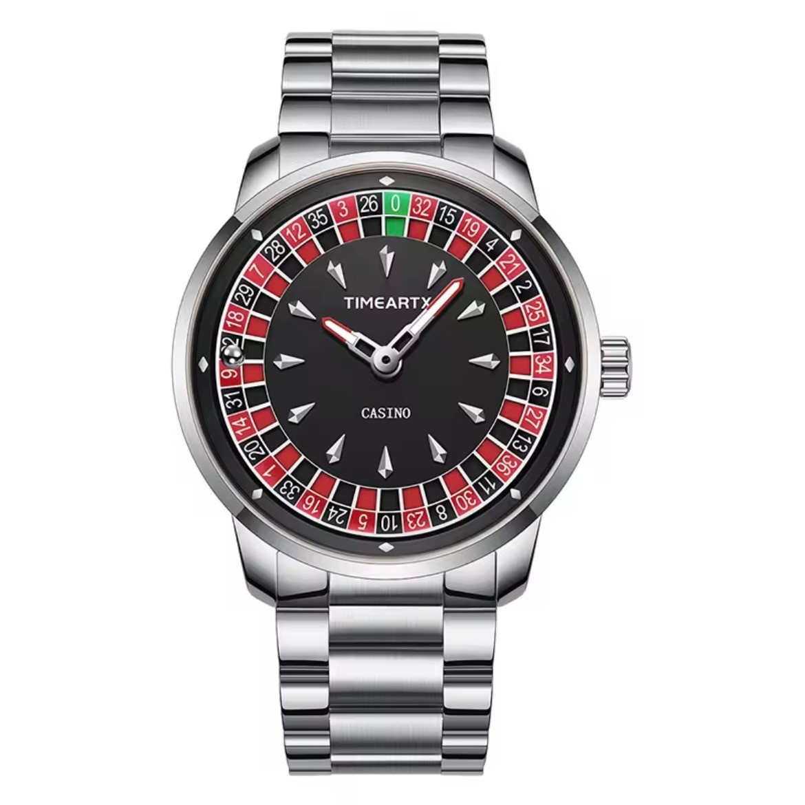 Roulette Men’s Watch – Elegant Casino Style Design – Original Gift Idea