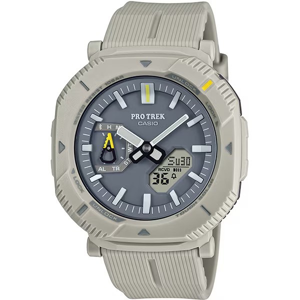 Casio Pro Trek PRJ-B001-7JF Solar Bluetooth Off White Men’s Watch JDM New