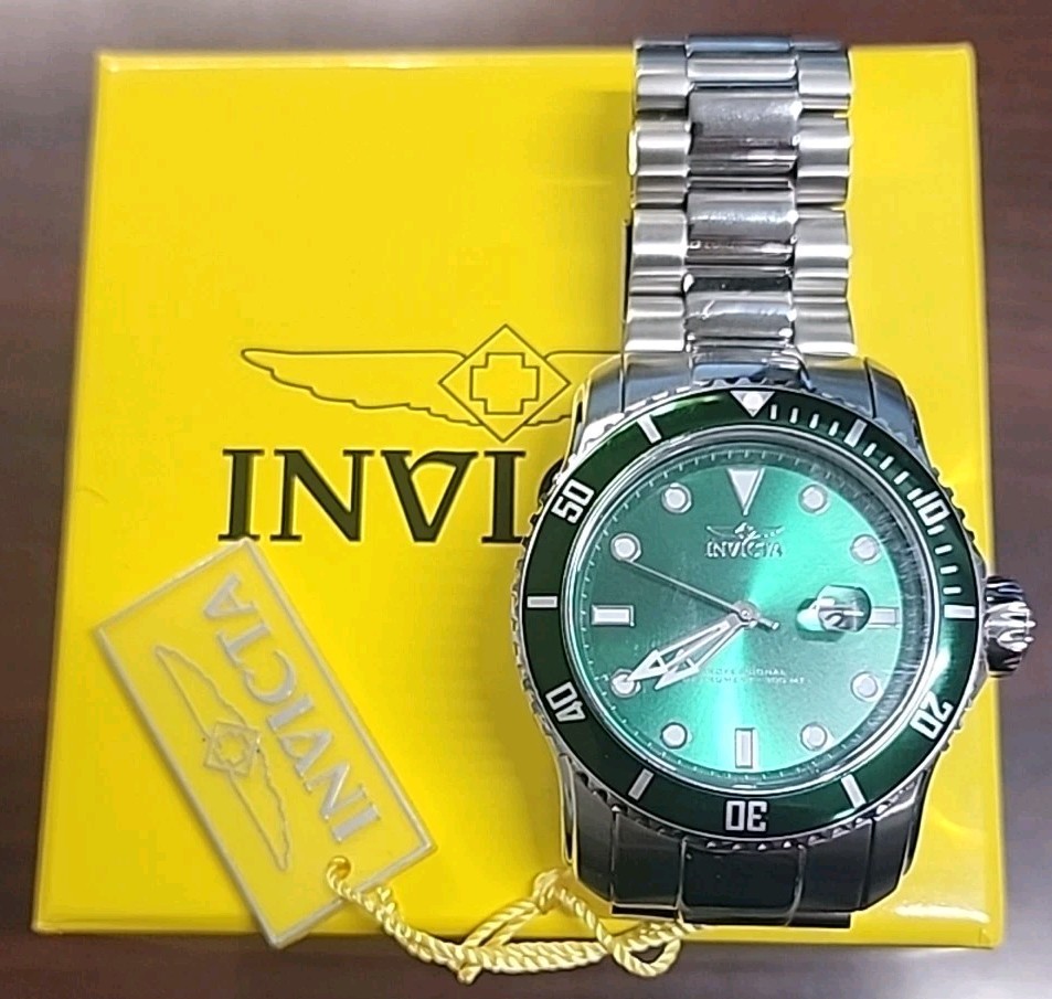 Invicta Watch 20096 PRO DIVER Master of the Ocean 48mm Quartz Mov SS