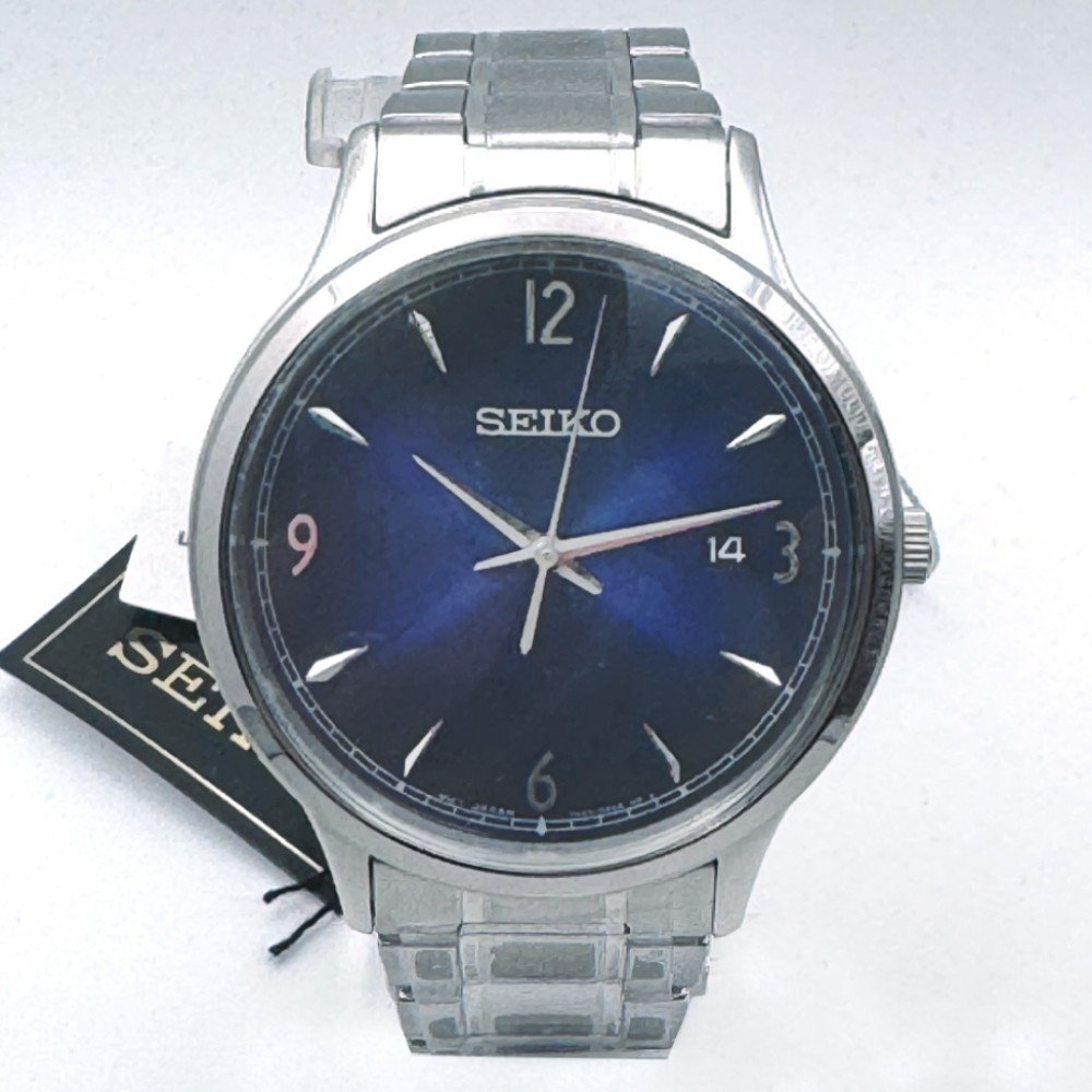 Seiko Essentials Navy Dial Men’s Watch – SRPH89